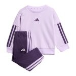 adidas Jogginganzug Saisonal Essentials 3S violett/purple Kleinkinder Mädchen