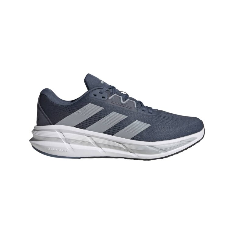 adidas Laufschuhe Questar 3 (Dämpfung) dunkelblau/silber Herren