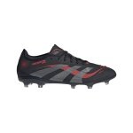 adidas Fussballschuhe Predator Pro FG für feste Böden (Naturrasen) schwarz/grau/rot Herren