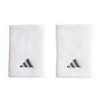 adidas Schweissband Handgelenk Jumbo weiss/silber - 2 Stück