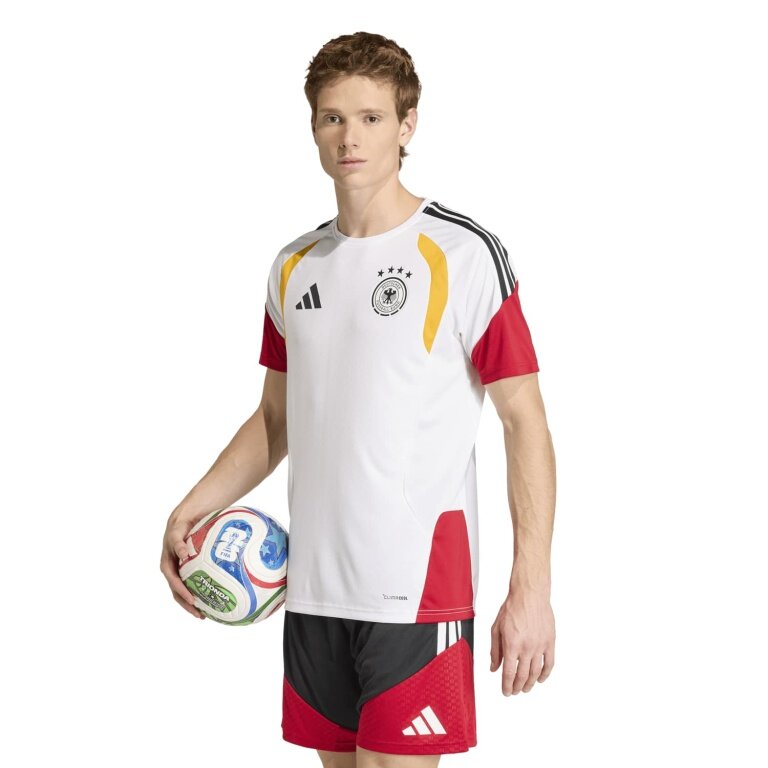 adidas Sport-Shirt Deutschland 26 Tiro Training (Polyester) weiss Herren