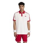 adidas Tennis-Polo Classics 2026 weiss/rot Herren