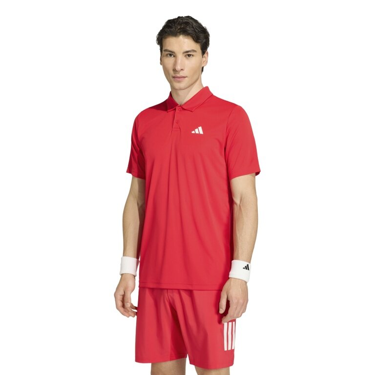 adidas Tennis-Polo Club FreeLift rot Herren