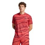 adidas Tennis-Tshirt Club Tennis Climacool Graphic rot Herren