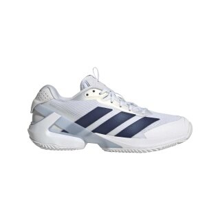 adidas Tennisschuhe Adizero Ubersonic 5 Clay/Sandplatz weiss/dunkelblau Damen