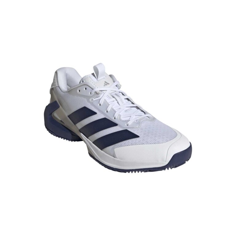 adidas Tennisschuhe Adizero Ubersonic 5 Clay/Sandplatz weiss/navyblau/silber Herren