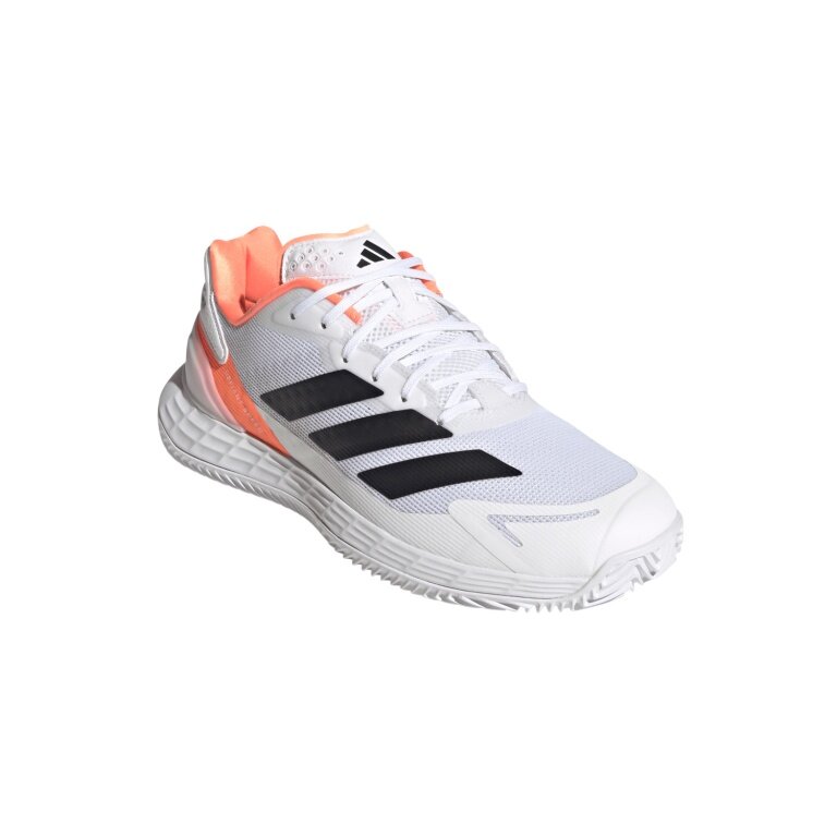 adidas Tennisschuhe Defiant Speed 2 Clay/Sandplatz weiss/schwarz/orange Herren
