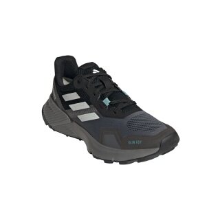 adidas Trail-Laufschuhe Terrex Soulstride Rain.RDY (wasserdicht) schwarz/grau/weiss Damen