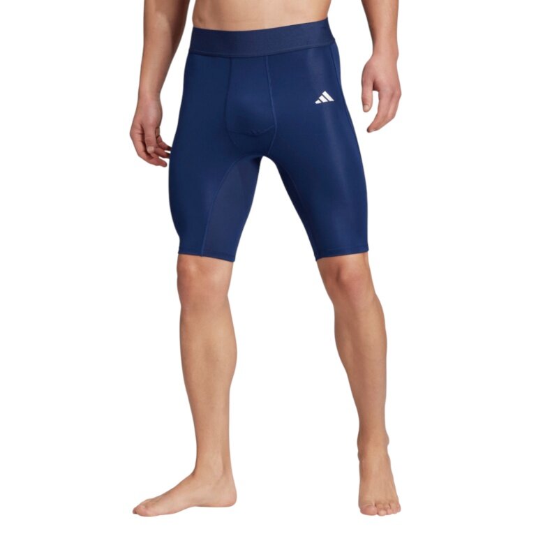adidas Sport-Tight Techfit (elastischer Bund) kurz marineblau Herren