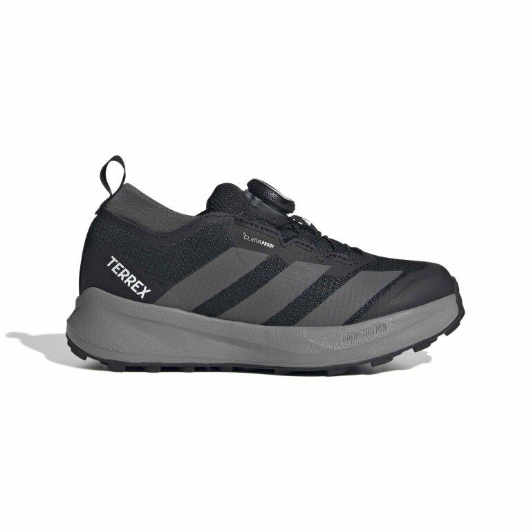 adidas Trail-Laufschuhe Terrex Agravic Boa 2026 (BOA-Schnürsystem) schwarz/graphitegrau Kinder