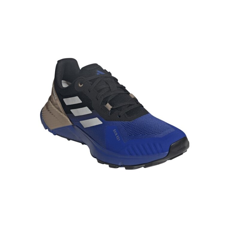 adidas Trail-Laufschuhe Terrex Soulstride Rain.RDY (wasserdicht) royalblau/schwarz Herren