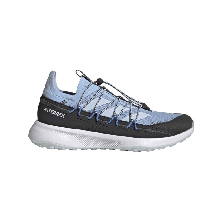 adidas Alltag-Travelschuhe Terrex Voyager 21 Travel (Schnürsystem mit Gummizug) blau/grau Damen