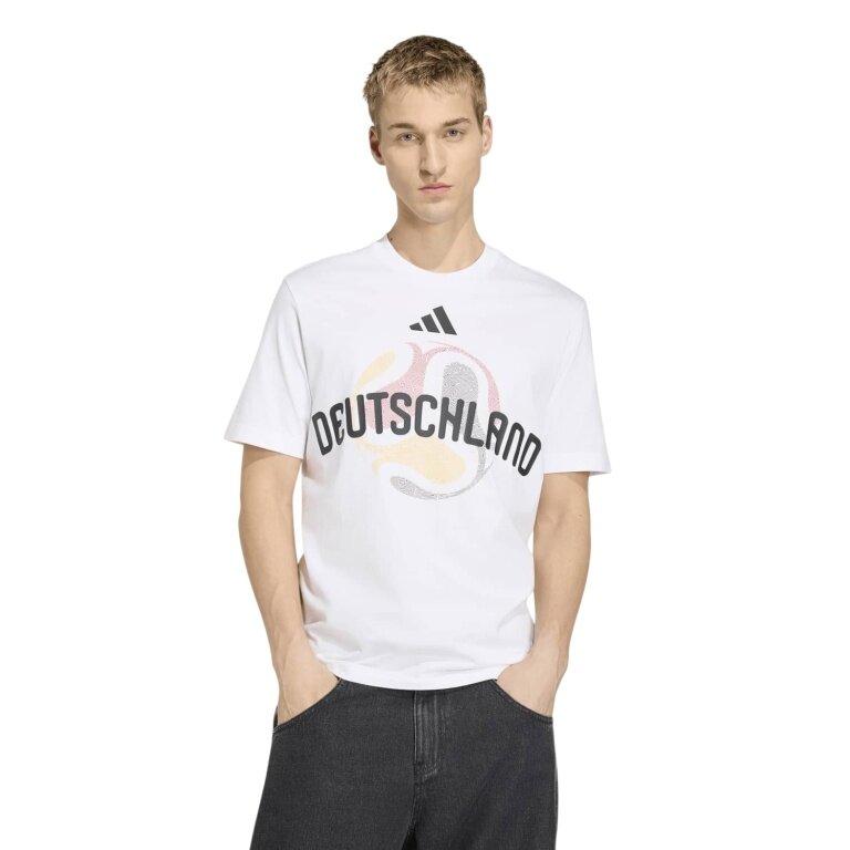 adidas Freizeit Tshirt FIFA World Cup 26 Germany (100% Baumwolle) weiss Herren