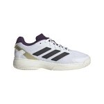 adidas Tennisschuhe Ubersonic Allcourt 2025 weiss/schwarz/purple Kinder