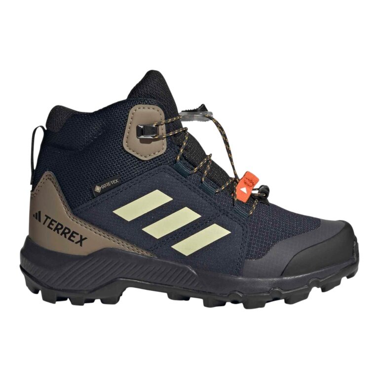 adidas Wanderschuhe Terrex GORE-TEX Mid (wasserdicht) inkblau/gelb Kinder