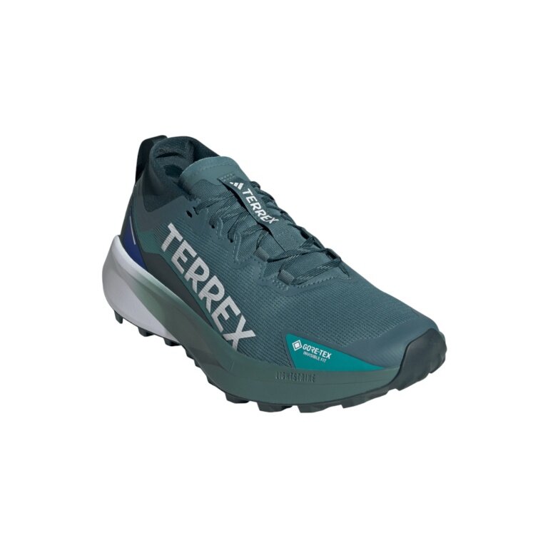 adidas Trail-Laufschuhe Terrex Agravic GTX (wasserdicht) teal grün Herren