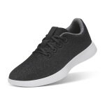 allbirds Sneaker Wool Runner NZ (Merinowolle) schwarz/weiss Herren