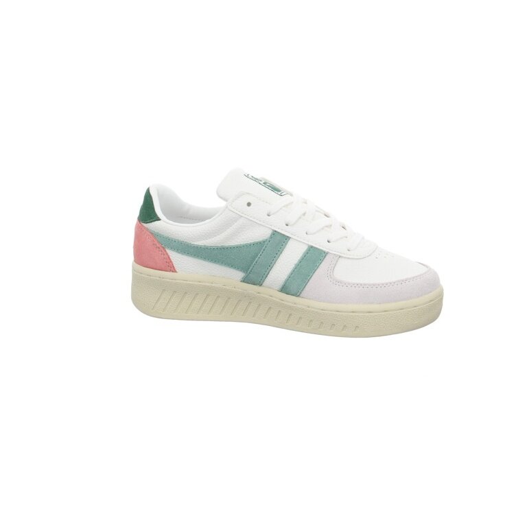 Gola Sneaker Grandslam Trident weiss/grün/rosa Damen