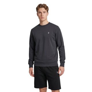 hummel Freizeit-Pullover hmlPULSE Sweat Crewneck dunkelgrau Herren