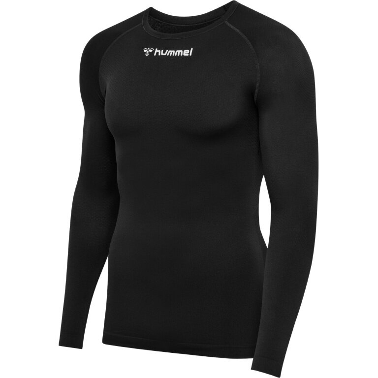 hummel Funktionsunterwäsche Langarmshirt hmlBL Comfort 2.0 Tee schwarz Herren
