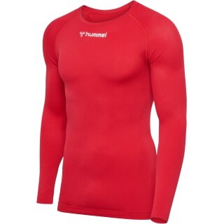 hummel Funktionsunterwäsche Langarmshirt hmlBL Comfort 2.0 Tee rot Herren