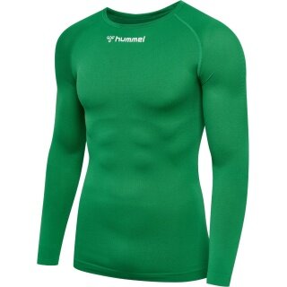 hummel Funktionsunterwäsche Langarmshirt hmlBL Comfort 2.0 Tee grün Herren