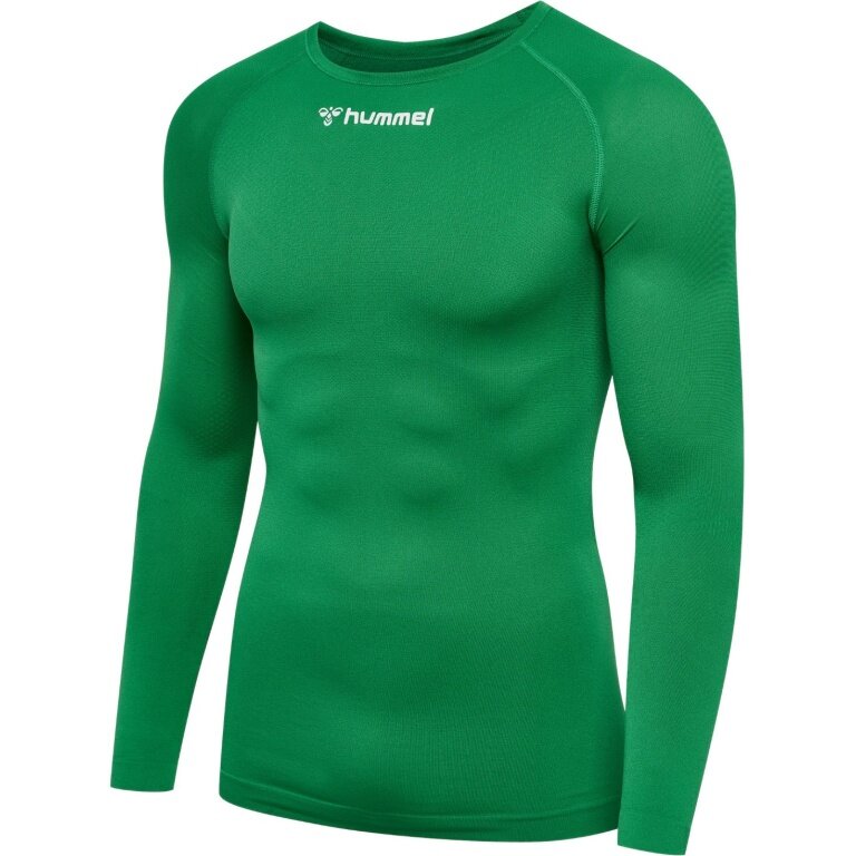 hummel Funktionsunterwäsche Langarmshirt hmlBL Comfort 2.0 Tee grün Herren