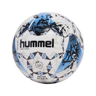 hummel Fussball hmlINSPIRE Training FB (Große 5) weiss/blau - 1 Ball