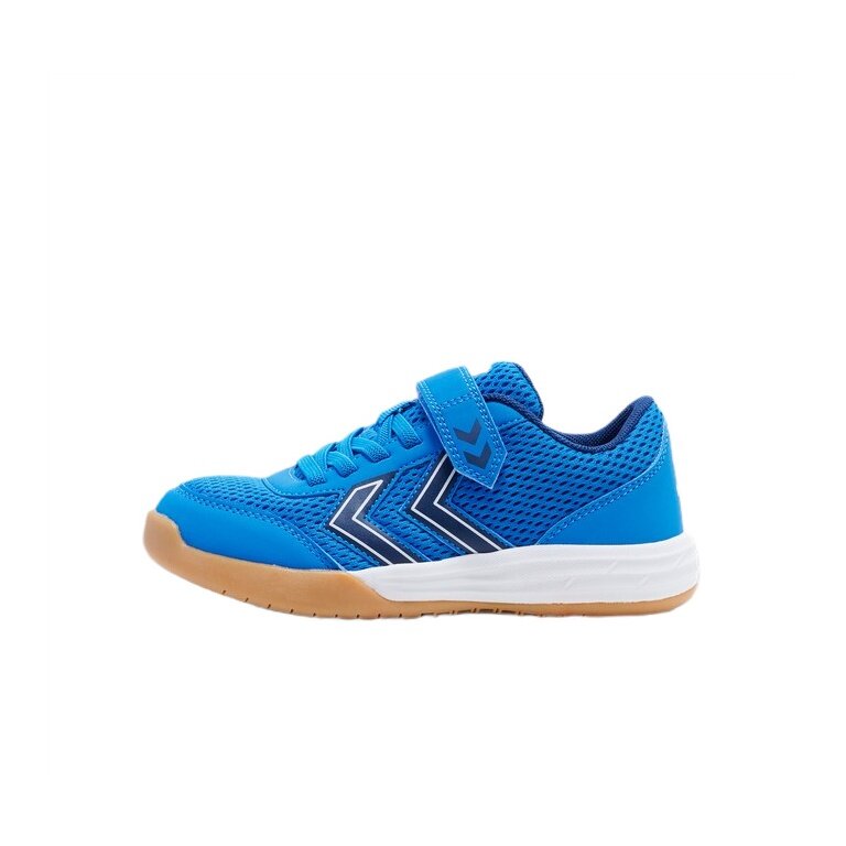 hummel Hallen-Indoorschuhe Multiplay Flex VC (Klettverschluss) blau/weiss Kinder