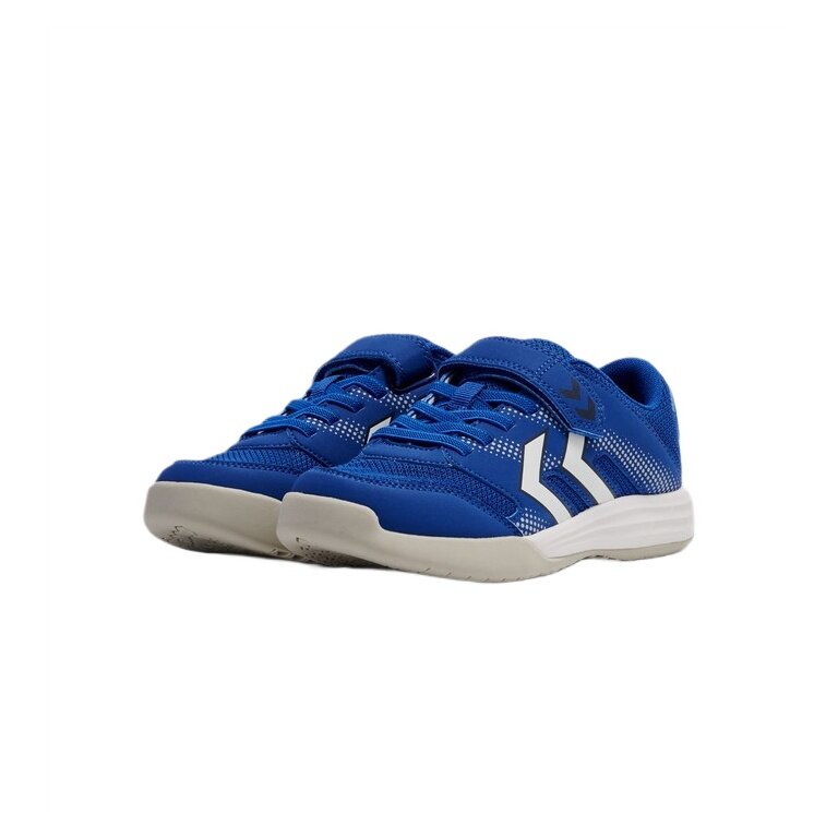 hummel Hallen-Indoorschuhe Multiplay Stable VC blau/weiss Kinder