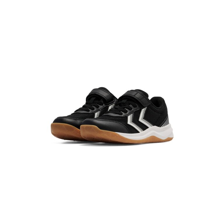 hummel Hallen-Indoorschuhe Multiplay Flex VC 2.0 (Klettverschluss) schwarz/weiss Kinder