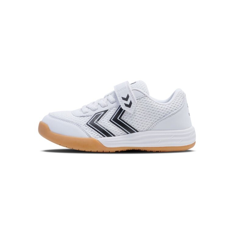 hummel Hallen-Indoorschuhe Multiplay Flex VC (Klettverschluss) weiss/schwarz Kinder