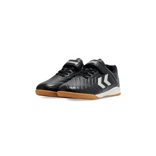 hummel Hallen-Indoorschuhe Top Star I.C. VC 2.0 (Klettverschluss) schwarz/weiss Kinder