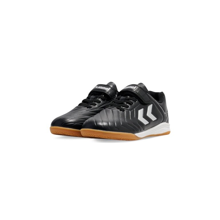 hummel Hallen-Indoorschuhe Top Star I.C. VC 2.0 (Klettverschluss) schwarz/weiss Kinder