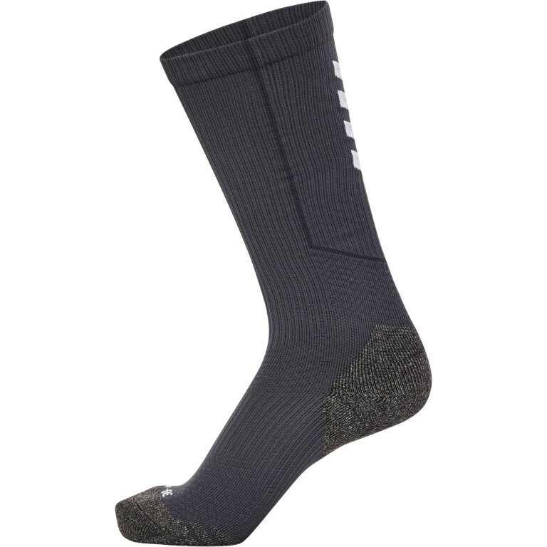 hummel Sportsocke hmlPRO Training Crew (Materialmix) asphaltgrau/weiss - 1 Paar