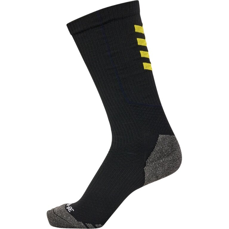 hummel Sportsocke hmlPRO Training Crew (Materialmix) schwarz/gelb - 1 Paar
