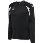 hummel Sport-Langarmshirt hmlCORE 2.0 Jersey (angenehmes Tragegefühl) schwarz/weiss Herren
