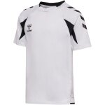 hummel Sport-Shirt hmlCORE 2.0 (rec. Polyester, optimale Bewegungsfreiheit) kurzarm weiss/schwarz Jungen