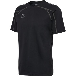hummel Sport-Tshirt hmlMOVE 2.0 (Baaumwolle-Mischung) schwarz Herren