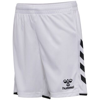 hummel Sporthose hmlCORE 2.0 Shorts (angenehmes Tragegefühl) weiss/schwarz Kinder