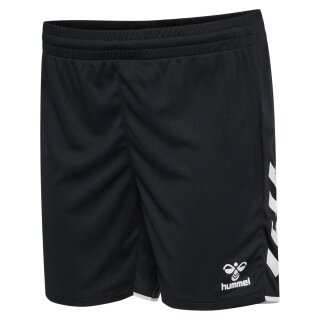 hummel Sporthose hmlCORE 2.0 Shorts (angenehmes Tragegefühl) kurz schwarz/weiss Damen