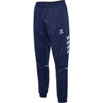 hummel Sporthose hmlCORE 2.0 Track Pants (100% rec. Polyester) lang marineblau/weiss Herren