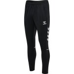 hummel Sporthose hmlCORE 2.0 Training Pants (Polyester-Sweatstoff) lang schwarz/weiss Herren