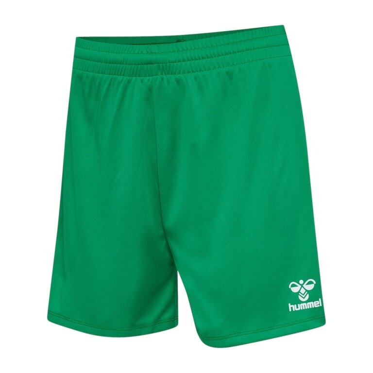 hummel Sporthose hmlESSENTIAL Shorts (angenehmes Tragegefühl) kurz grün Damen