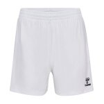 hummel Sporthose hmlESSENTIAL Shorts (angenehmes Tragegefühl) kurz weiss Damen