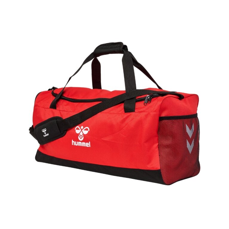 hummel Sporttasche hmlCORE 2.0 Sports Bag (Größe S - 25 Liter) rot/schwarz