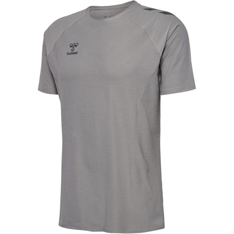 hummel Trainings-Tshirt hmlCIMA 2.0 Jersey (sehr elastisches Material, weiches Material) grau Herren