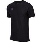 hummel Trainings-Tshirt hmlCIMA 2.0 Jersey (sehr elastisches Material, weiches Material) schwarz melange Herren