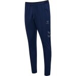 hummel Trainingshose hmlCIMA 2.0 Pants (rec. Polyester, mit Reißverschlusstaschen) lang marineblau Herren