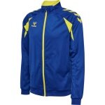 hummel Trainingsjacke hmlCORE 2.0 Track Zip (100% rec. Polyester) blau/gelb Herren